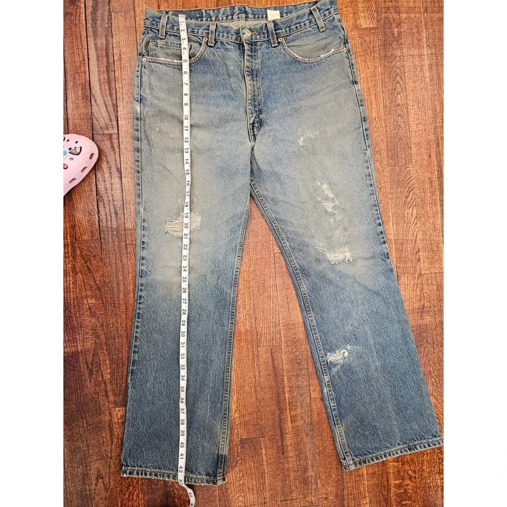 Vintage Rare 80s Levis‎ Heritage 517 0217 Bootcut Jeans 38x31 Red Tab USA